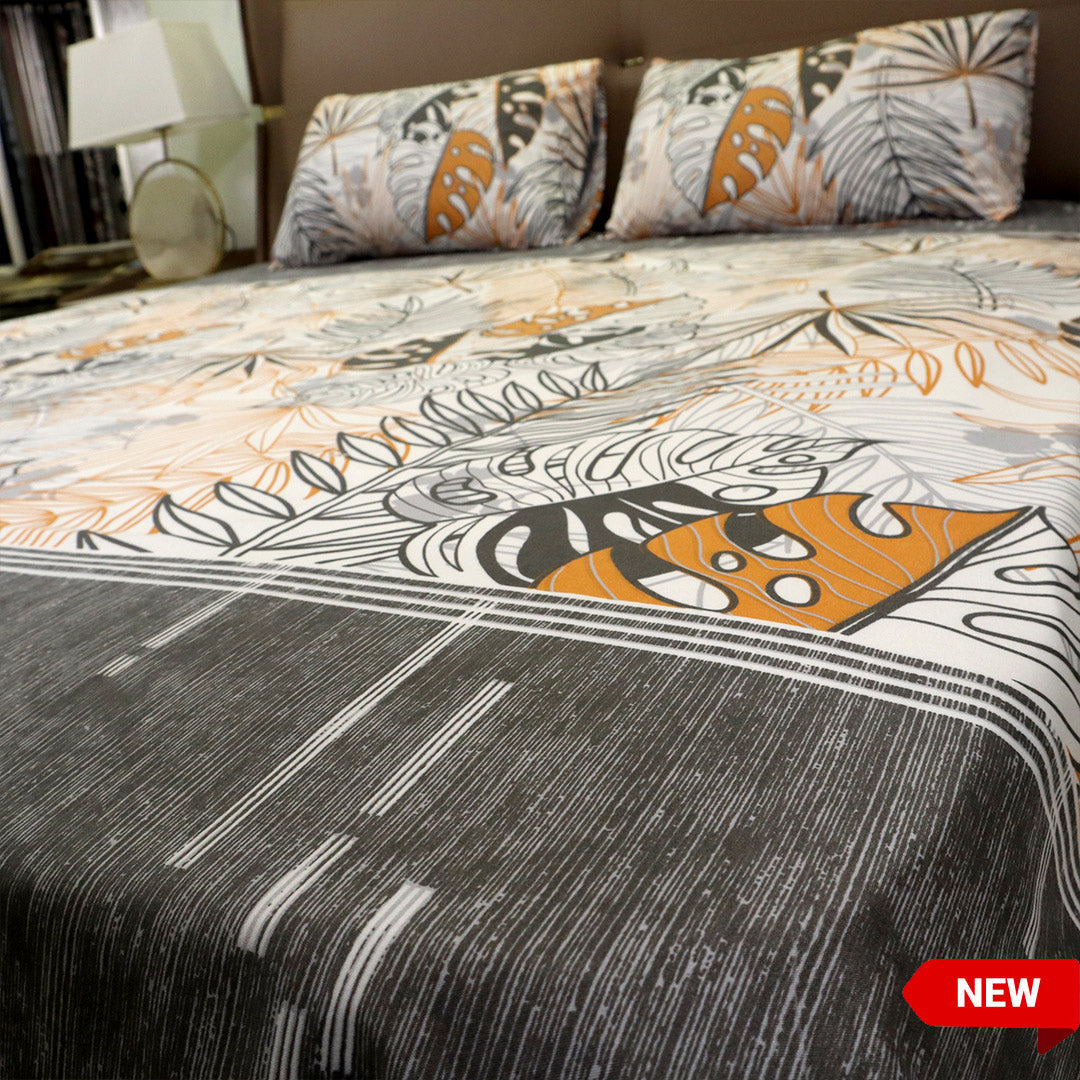 Bed Sheet Fantasy King Bed-Vivid Grey