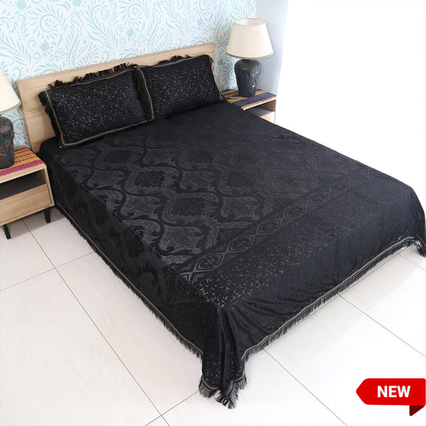 Regal Decor Bedding Sets-Black-Plushmink