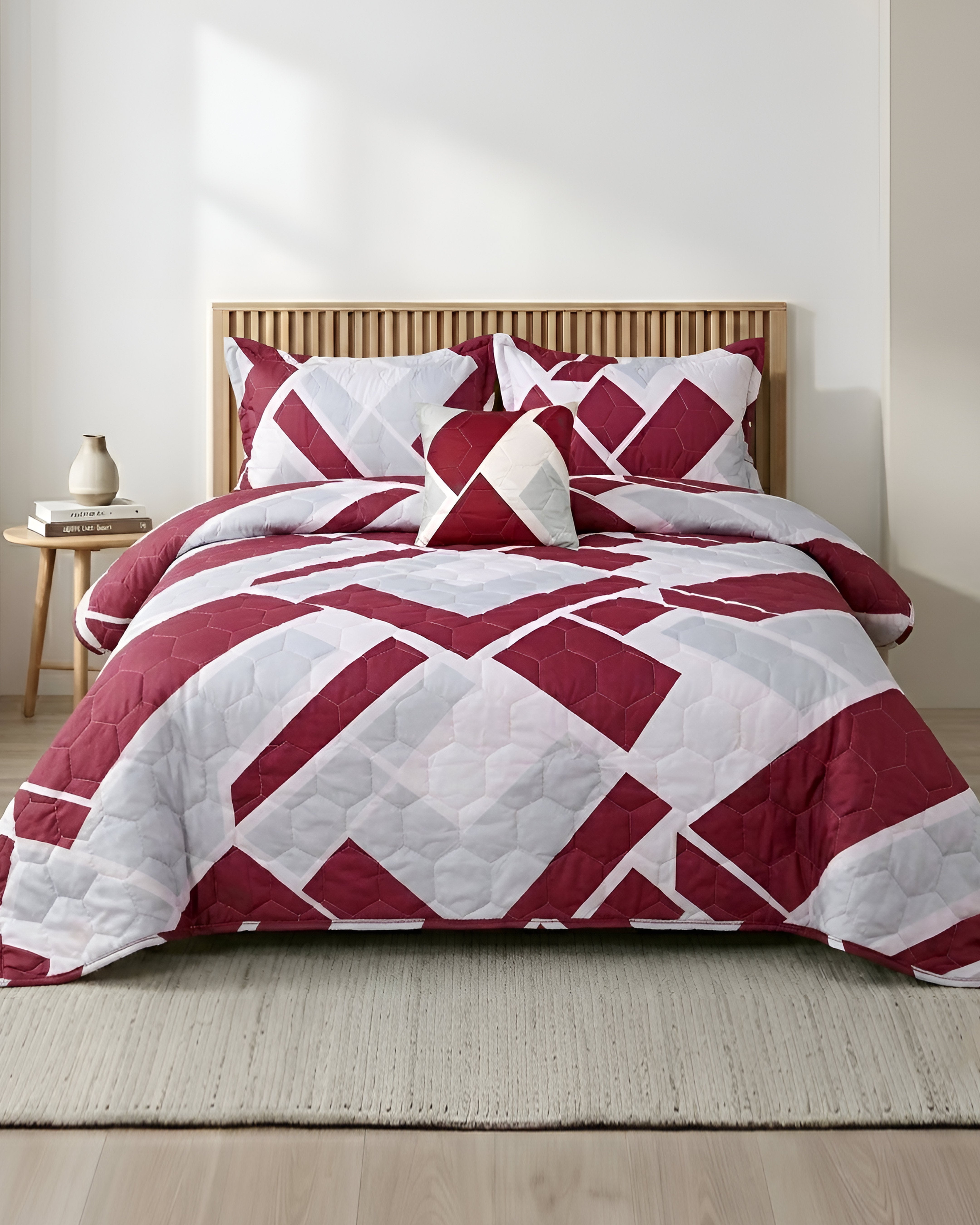 Fantasy 4 Pieces Bed Spread - Roselle