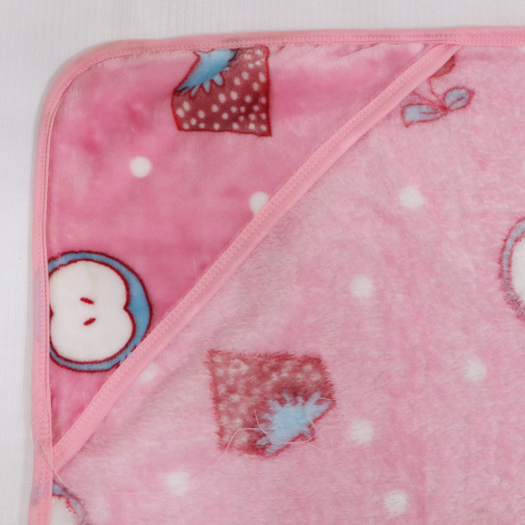 Cuddle Me Swaddle Blanket Hood-Pink