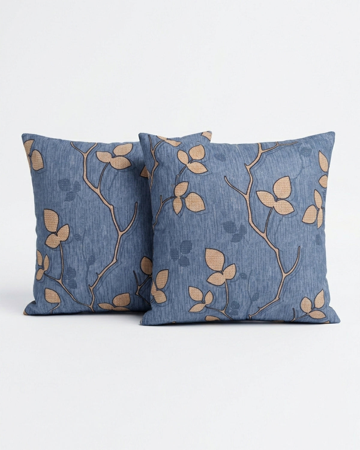 Printed Filled Cushions (Pair) - Violet Hour