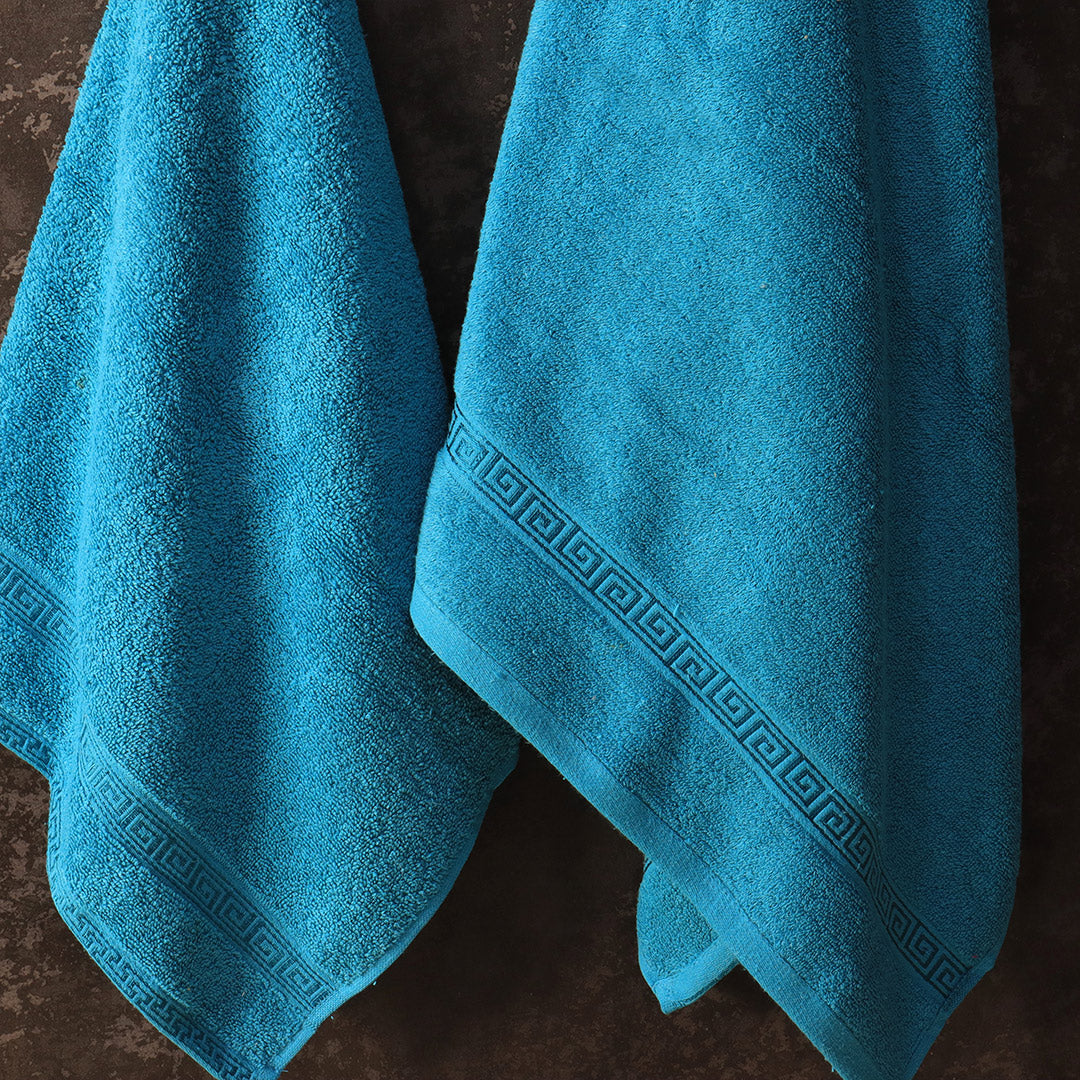 Premium Cotton Towel-Sapphire Blue