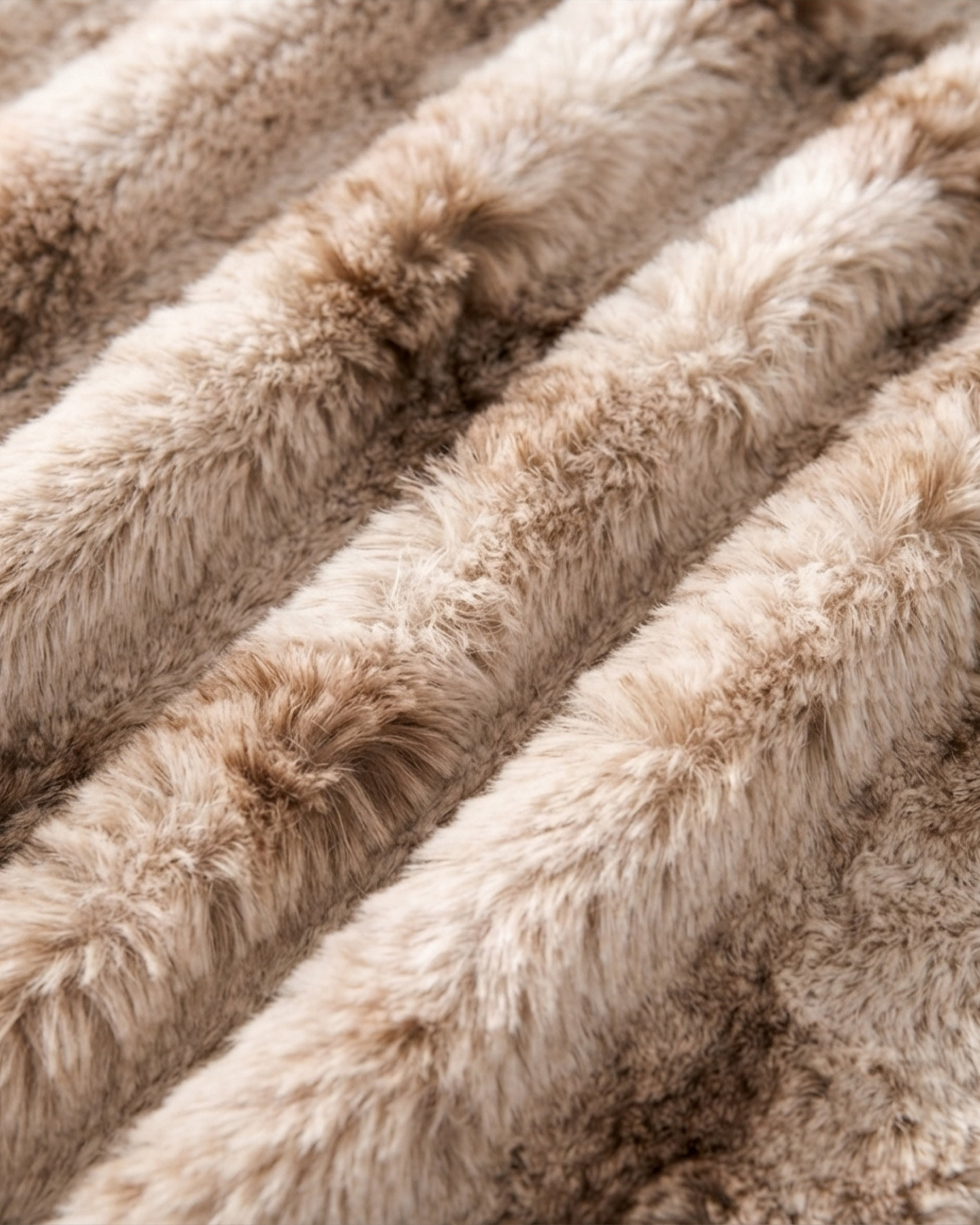 Shaggy Throw Blanket - Camel