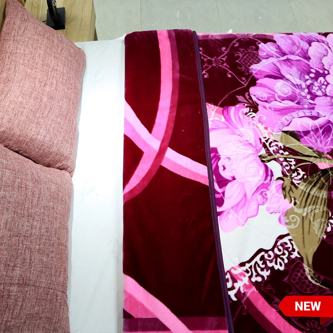 Empire King Bed 6.5 KG Blanket-Royal Purple-Plushmink