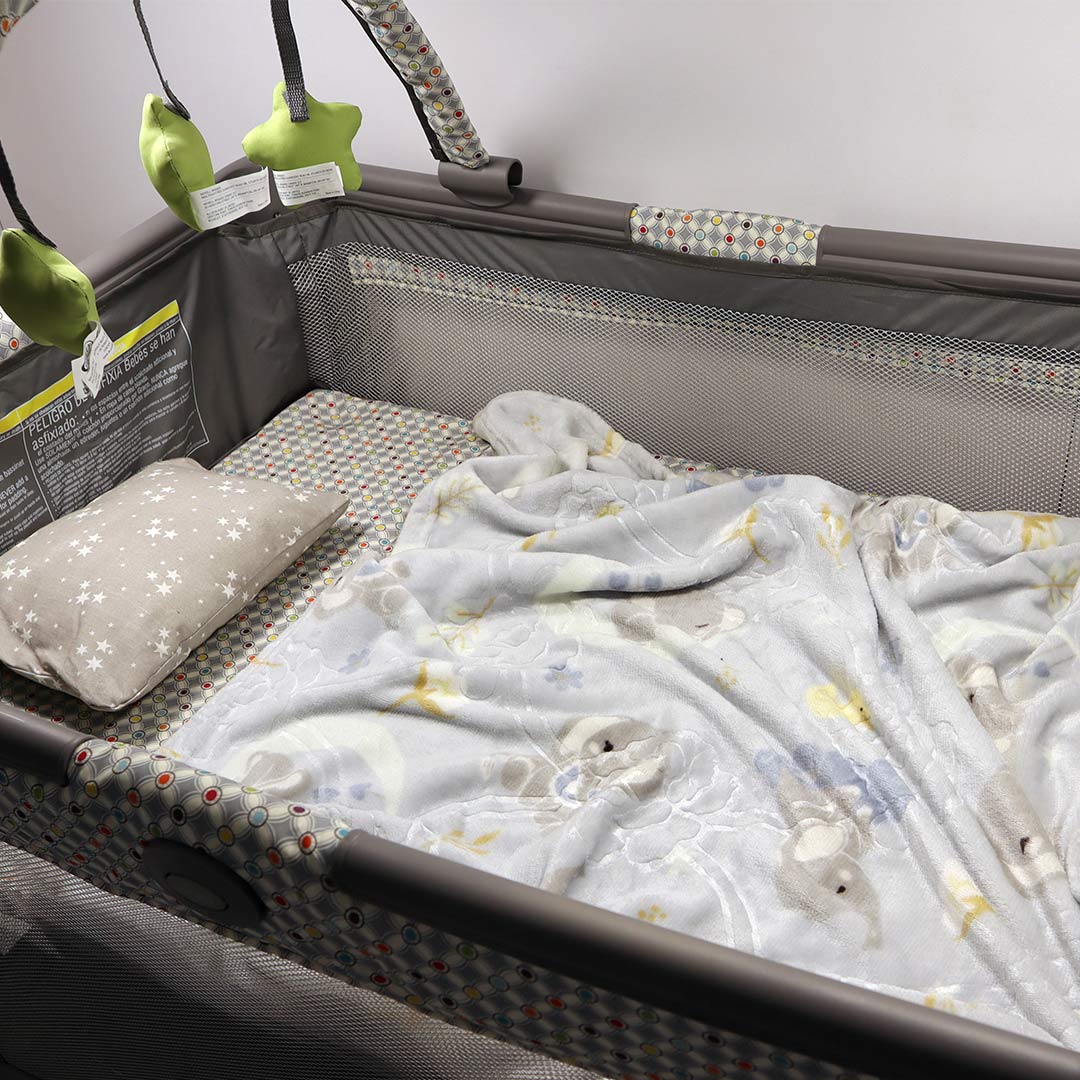 Mini Me Baby AC Flannel Blankets- Breeze