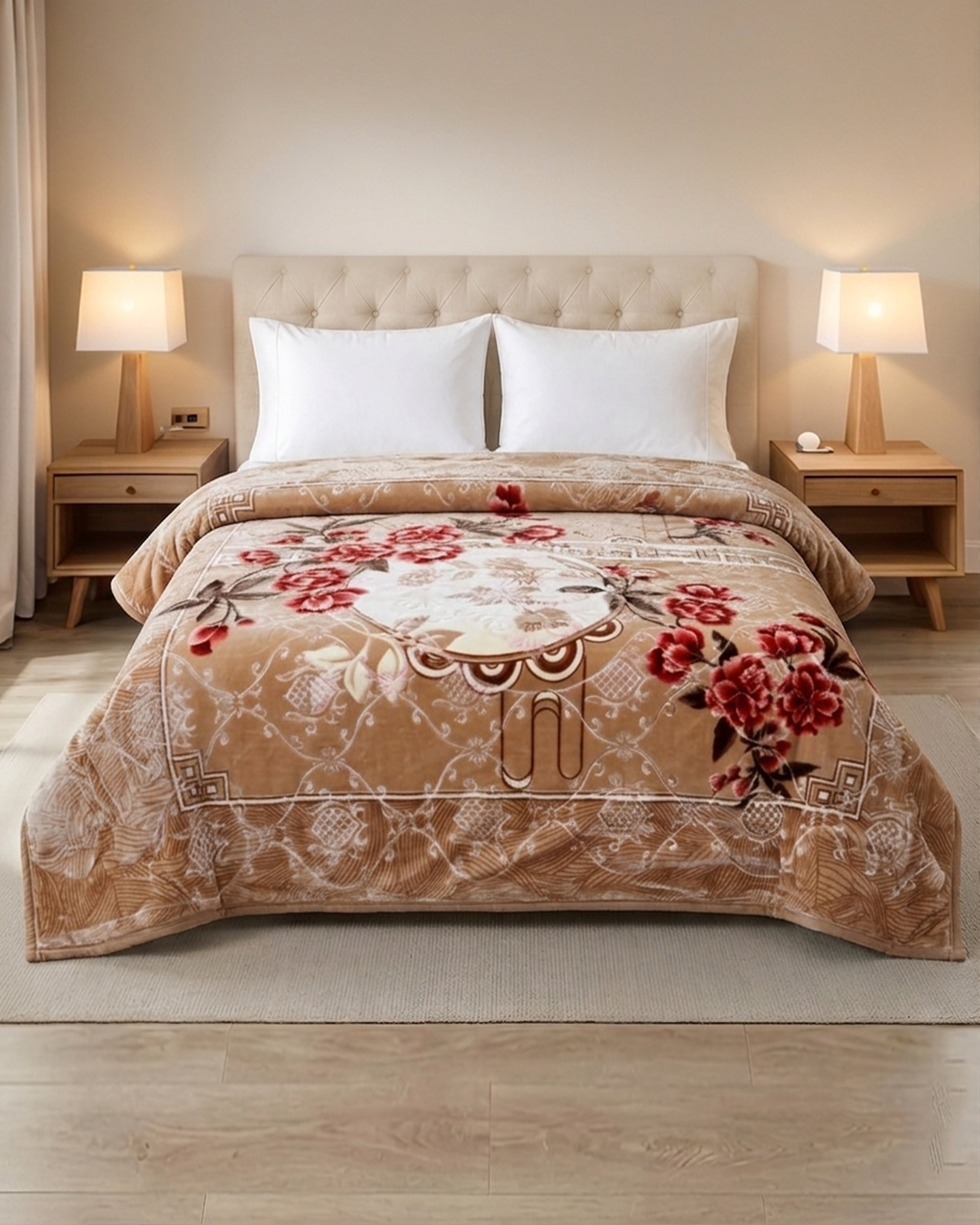 Empire 6KG 2-Ply King Bed Blanket - Cashmere