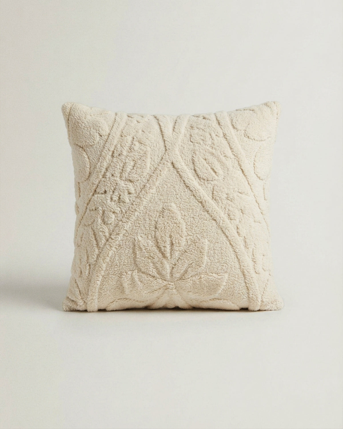 Solid Mink Cushion - Almond
