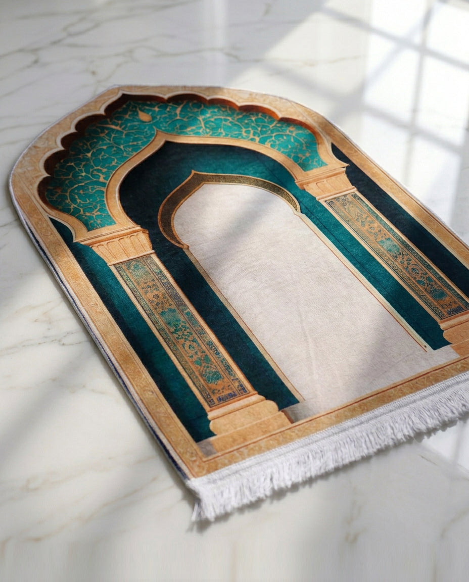 3D Janamaz Prayer Mat-Minara