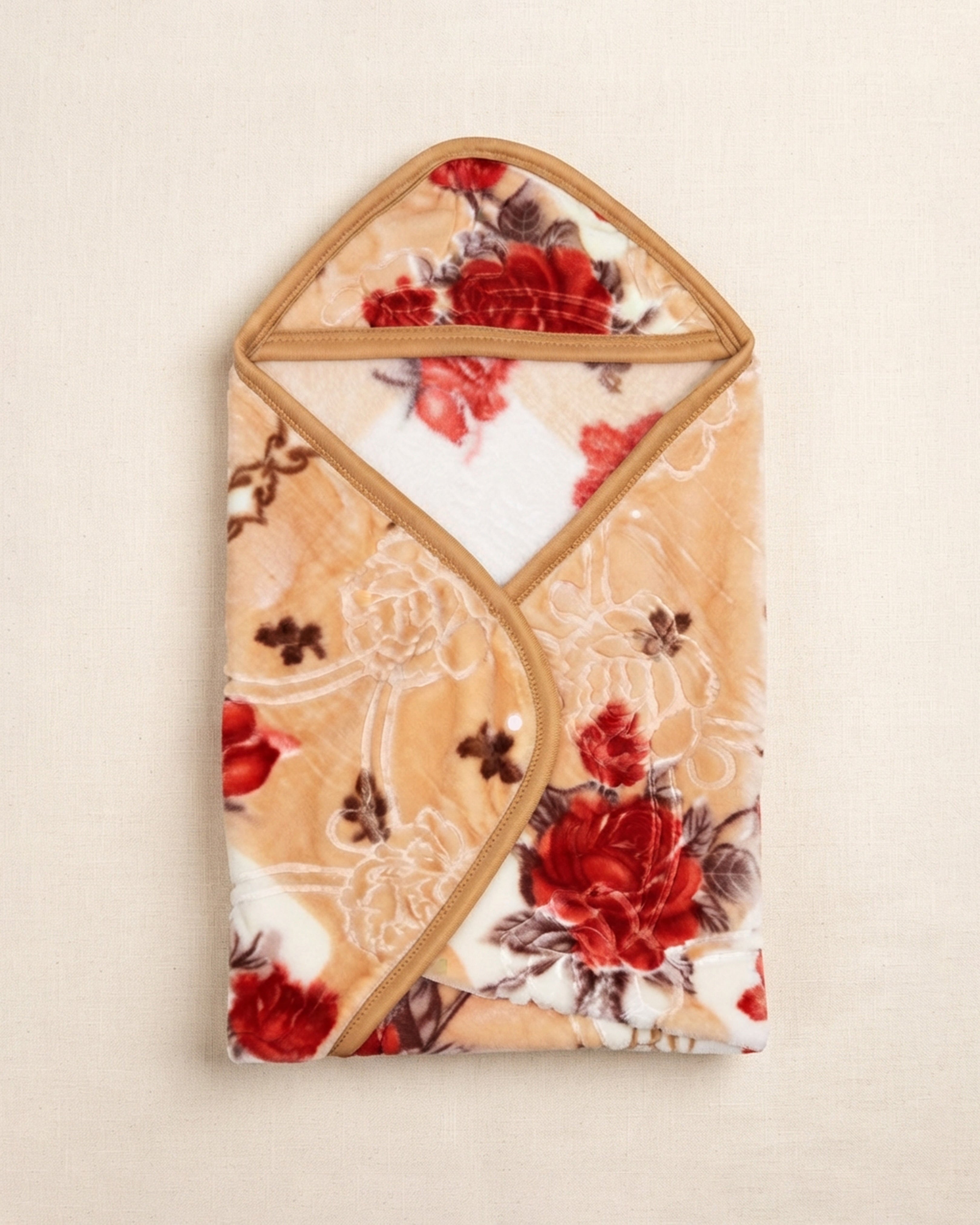 Baby Chic Hood Blanket - Bloom