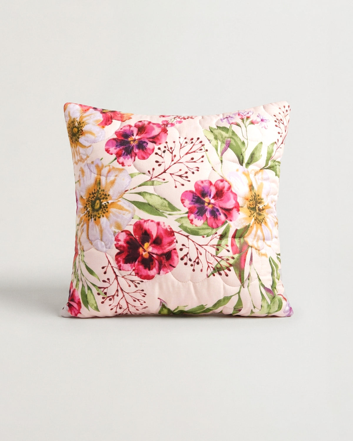 Quilted Cushion - Floral