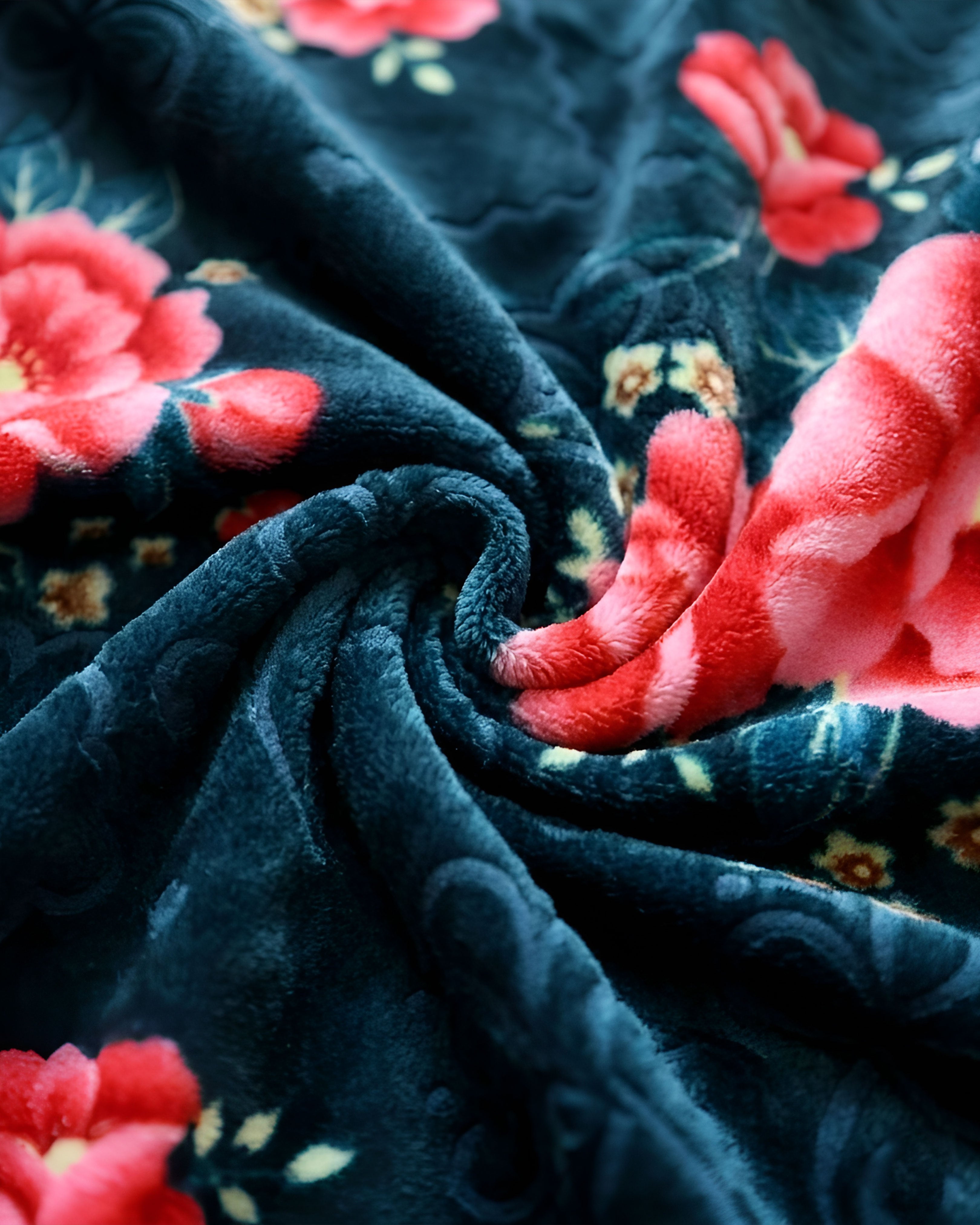 Wonder Flannel AC Blanket - Dark Cyan