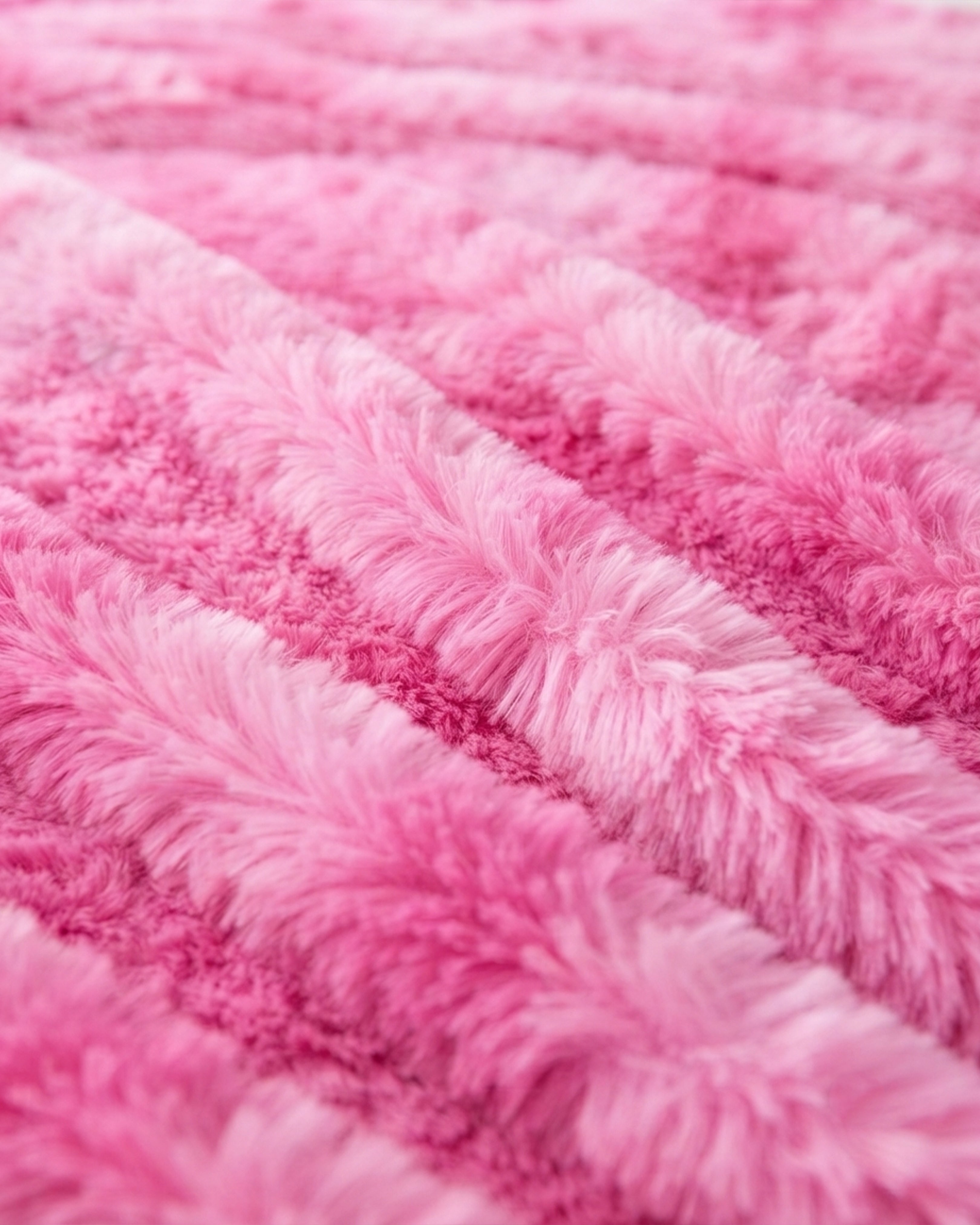 Shaggy Throw Blanket - Pink