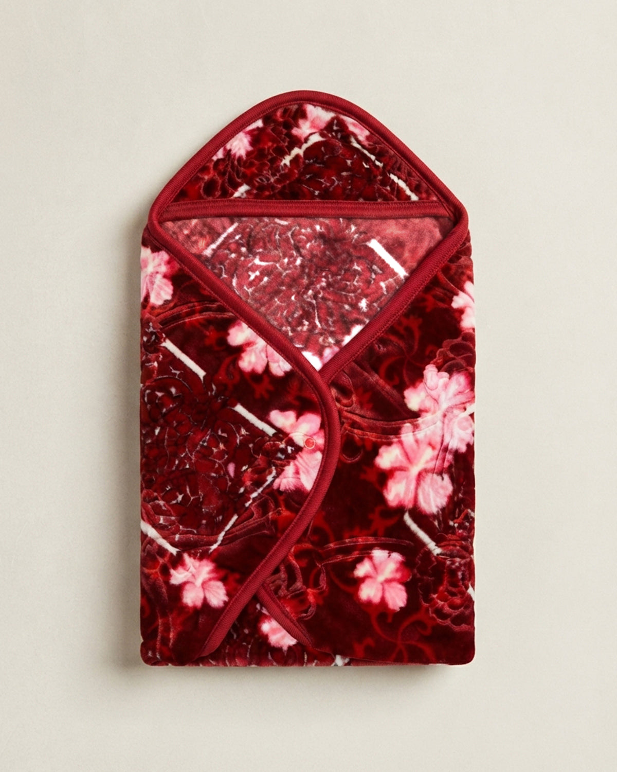 Baby Chic Hood Blanket - Orchid