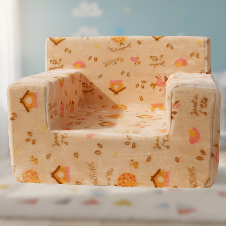 Little Lounger Baby Sofa - Peach