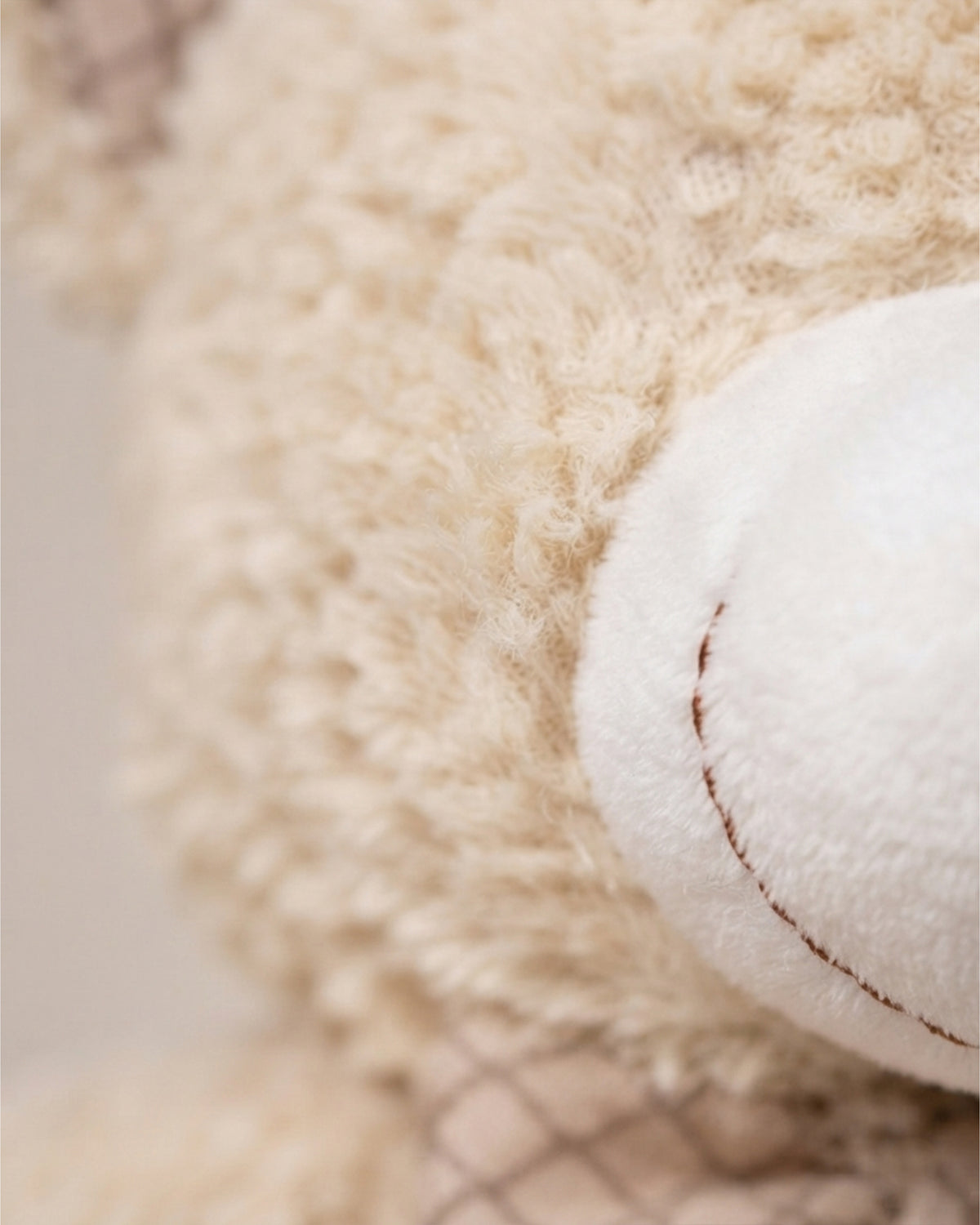 Stuffed Teddy Bear-Beige
