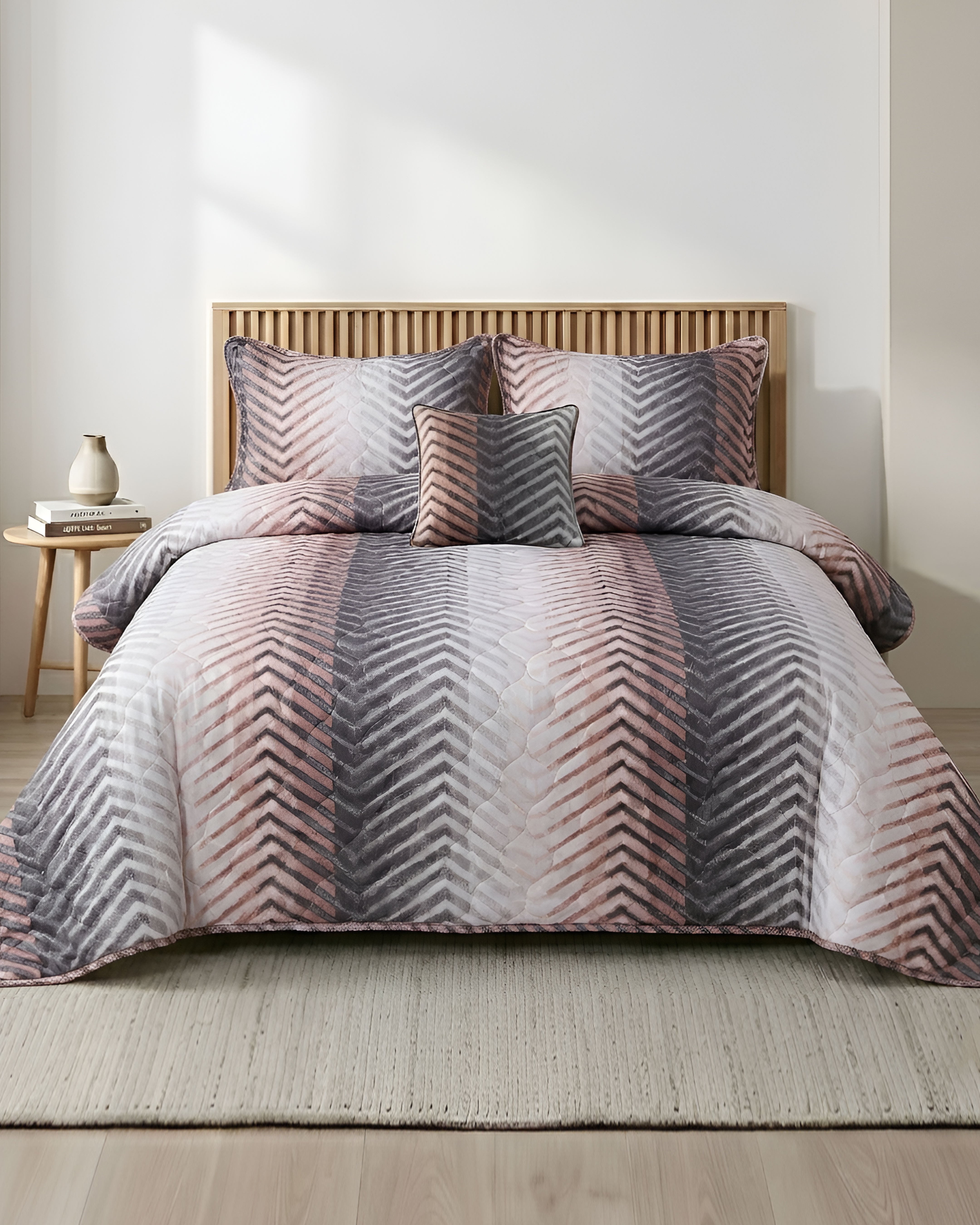 Fantasy 4 Pieces Bed Spread - Ombre
