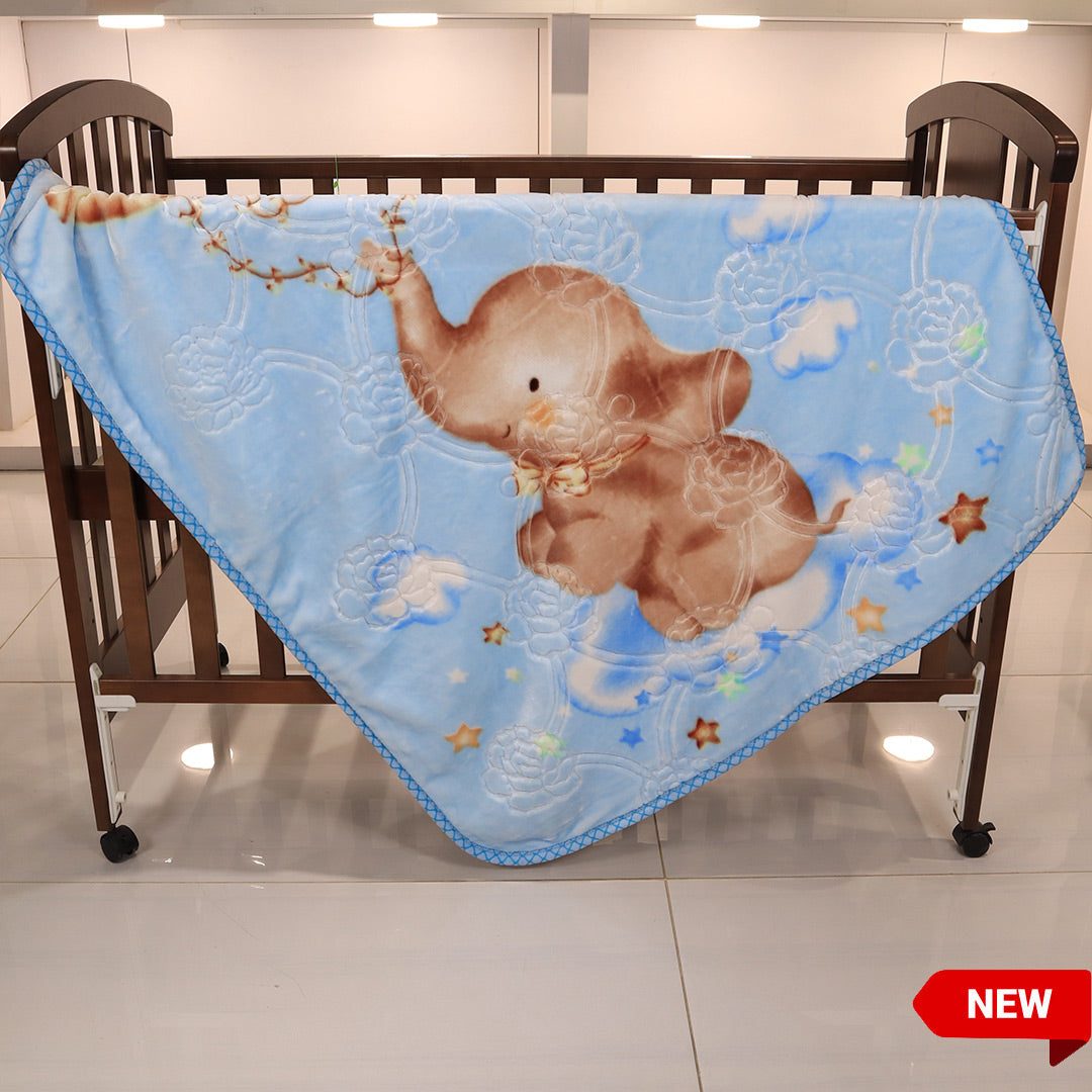 Tiny Tots-Kids Blanket-Light Blue