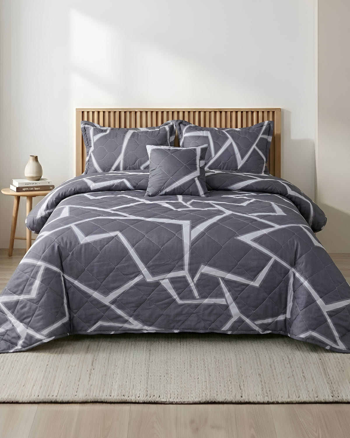 Fantasy 4 Pieces Bed Spread-Grellow