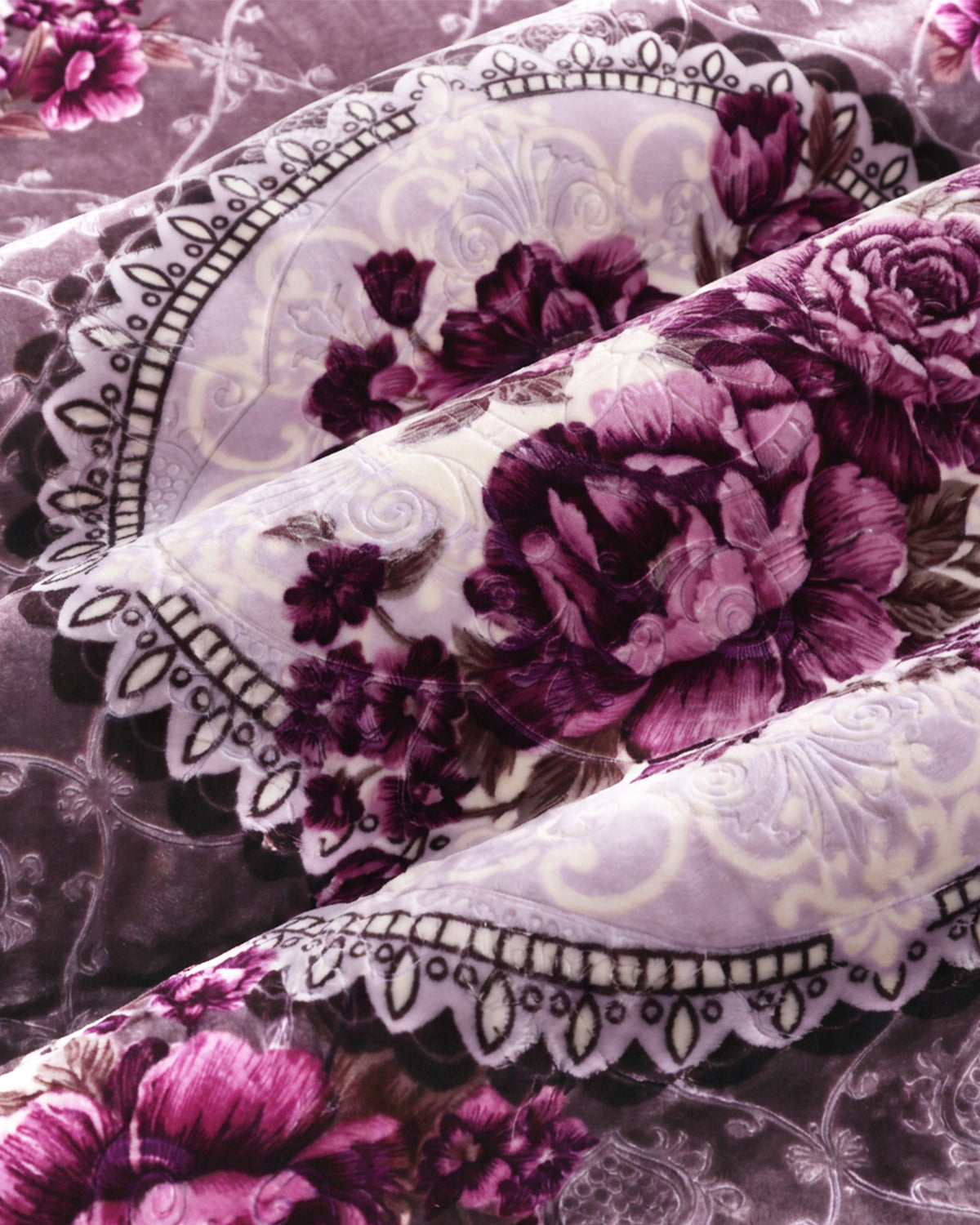 Empire 6KG 2-Ply King Bed Blanket-Plum Mist