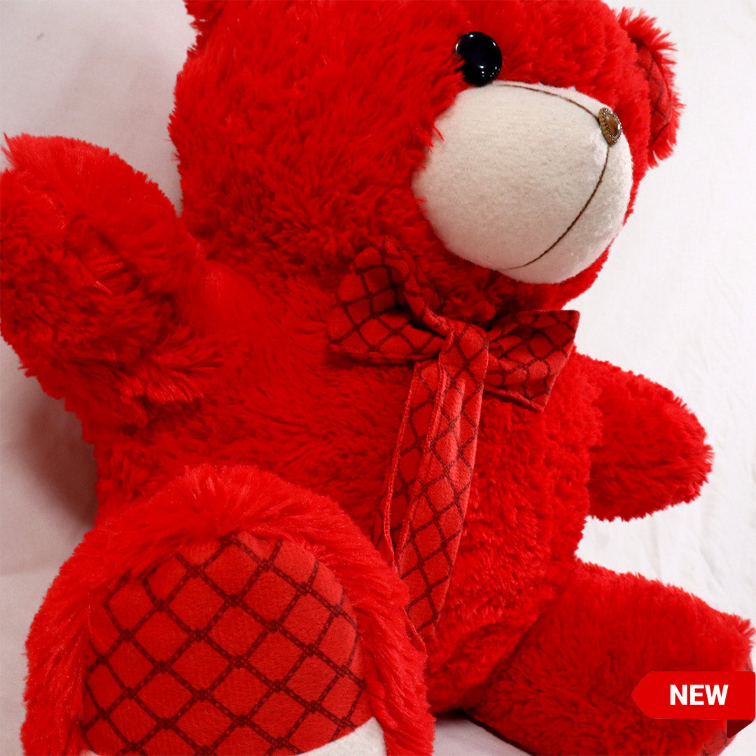 Stuffed Teddy Bear- Red