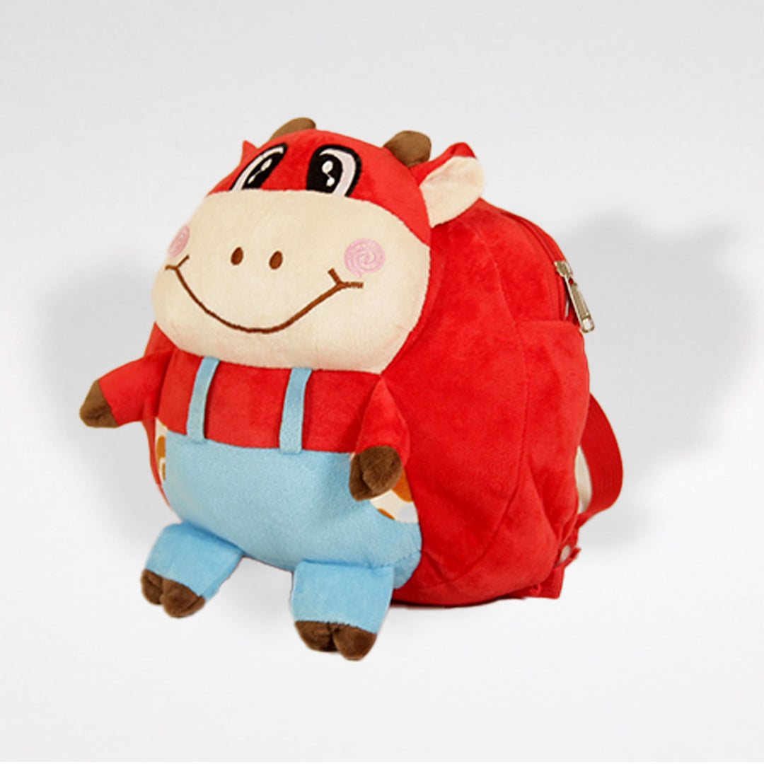 Kids Character Backpacks Bag- Red Bull