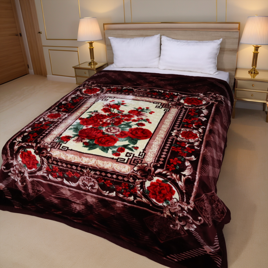 Empire King Bed 6 KG Blanket - Garnet