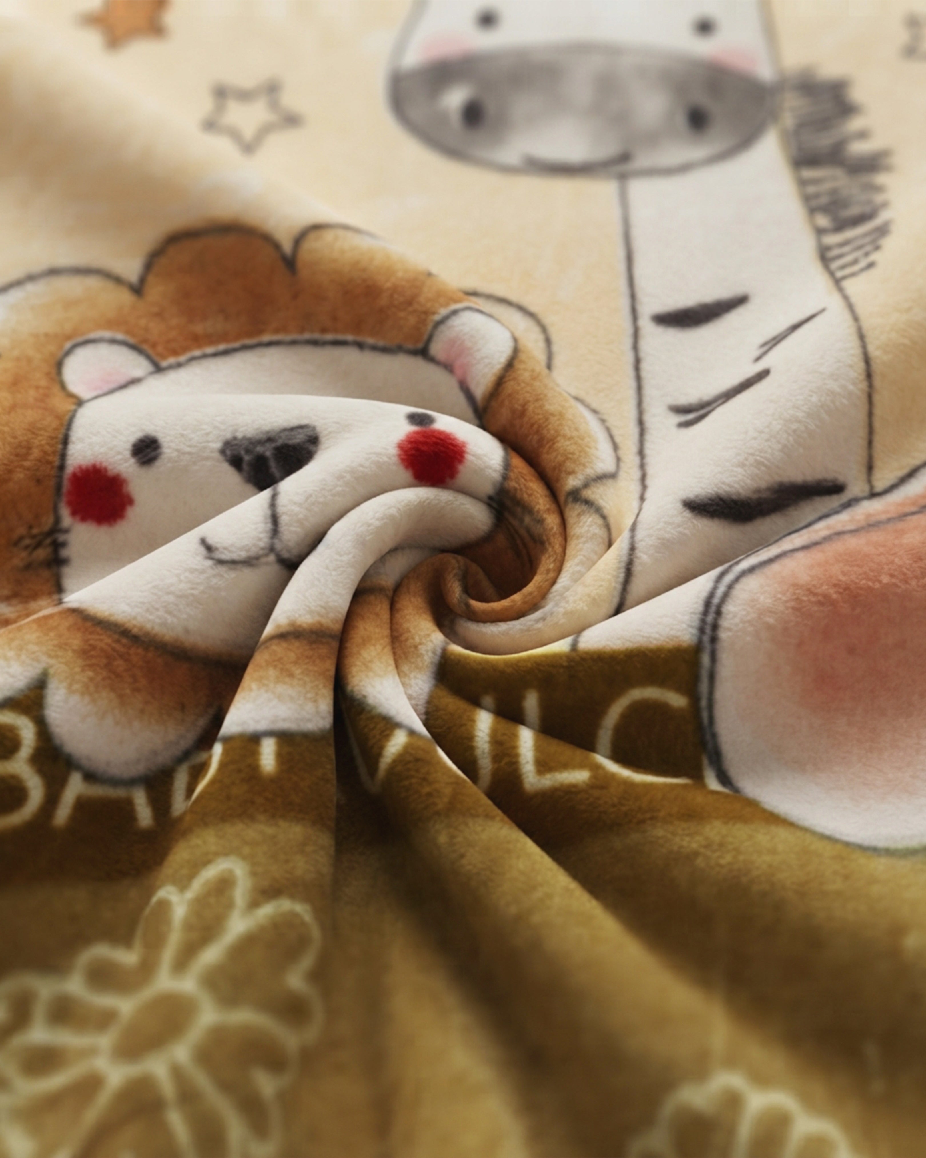 Tiny Tots Kids Blanket - Little Safari