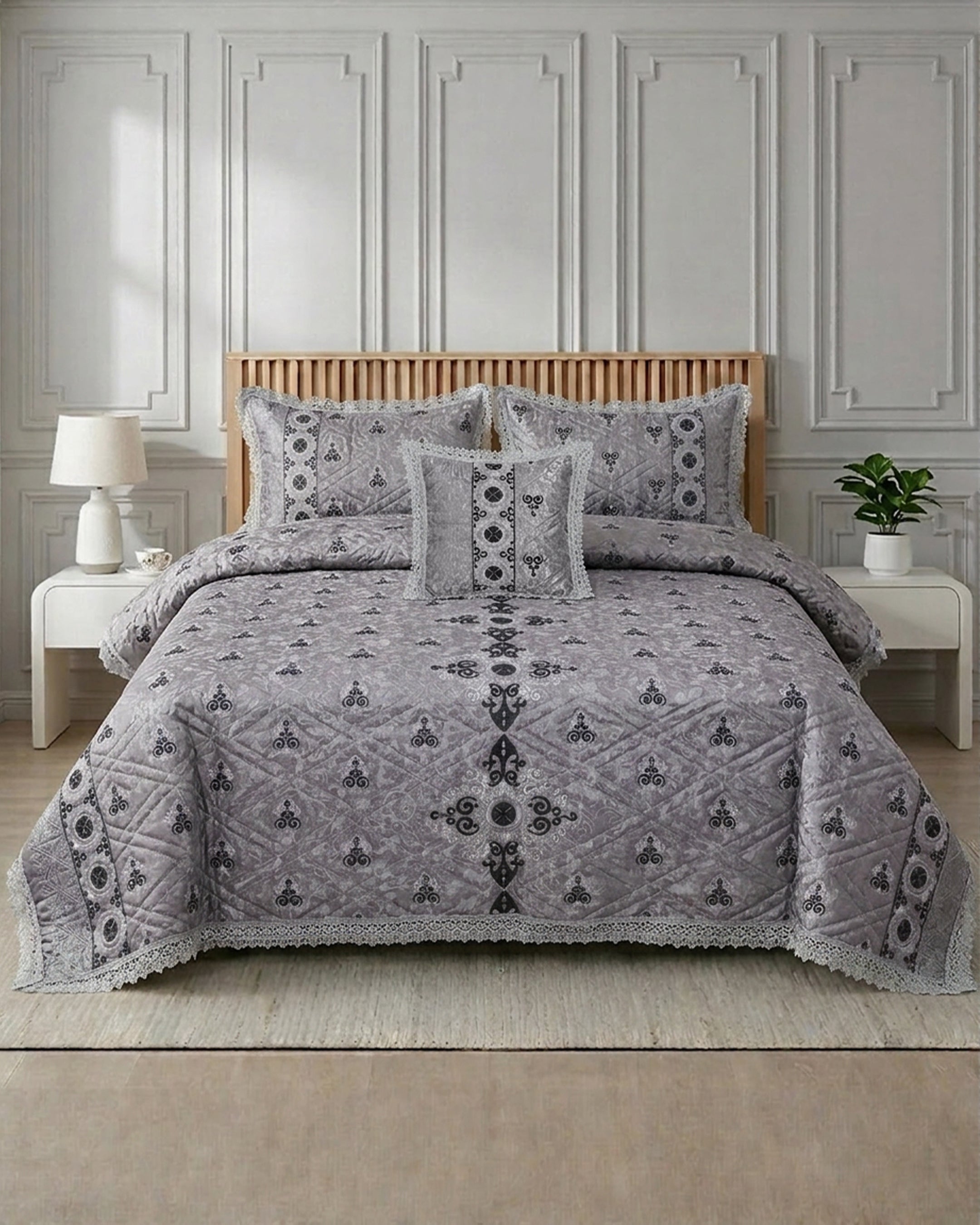 Kastoor Bed Set 4 Pieces-Chandni