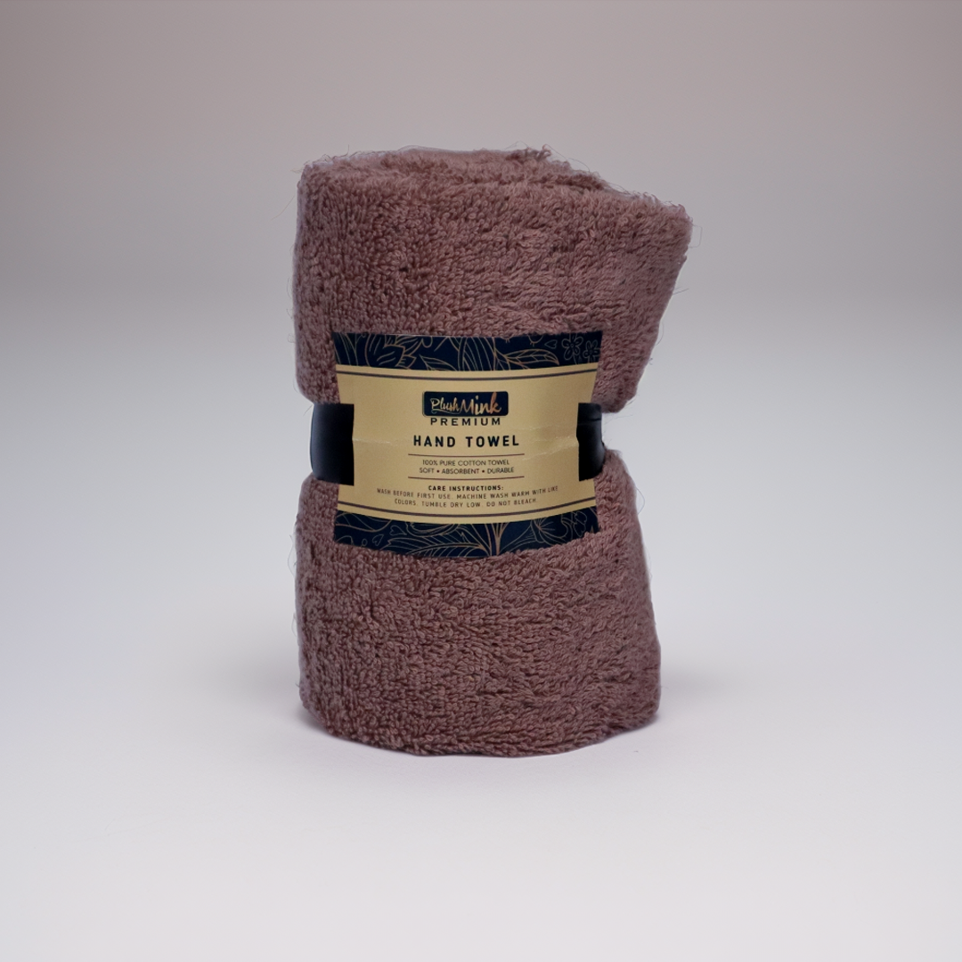 Cotton Hand Towel-Umber