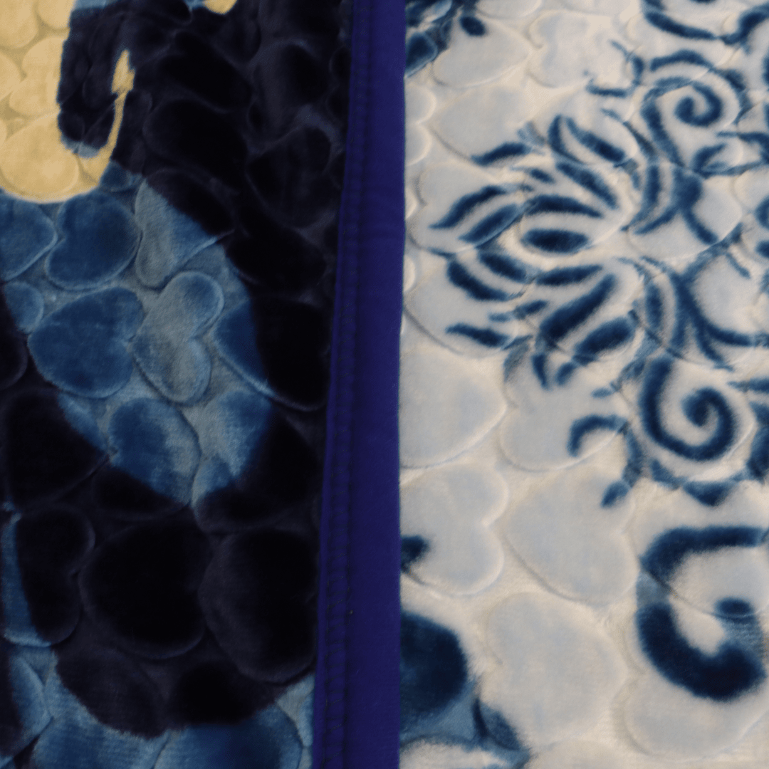 Buy Emperor Single Bed Blanket Sapphire PlushMink Online Store Plushmink