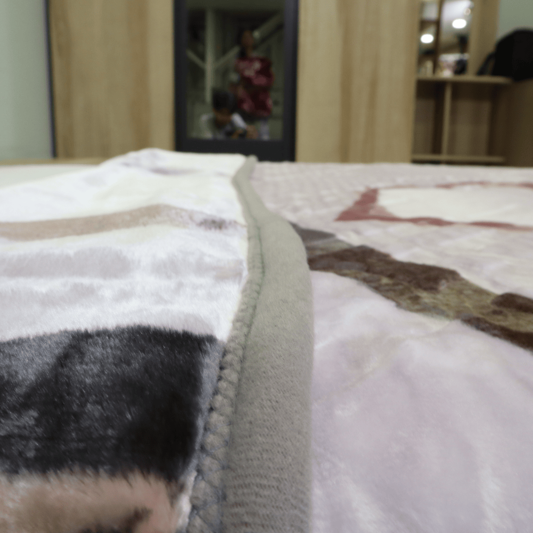 Buy Emperor Single Bed Blanket Graphite PlushMink Online Store Plushmink