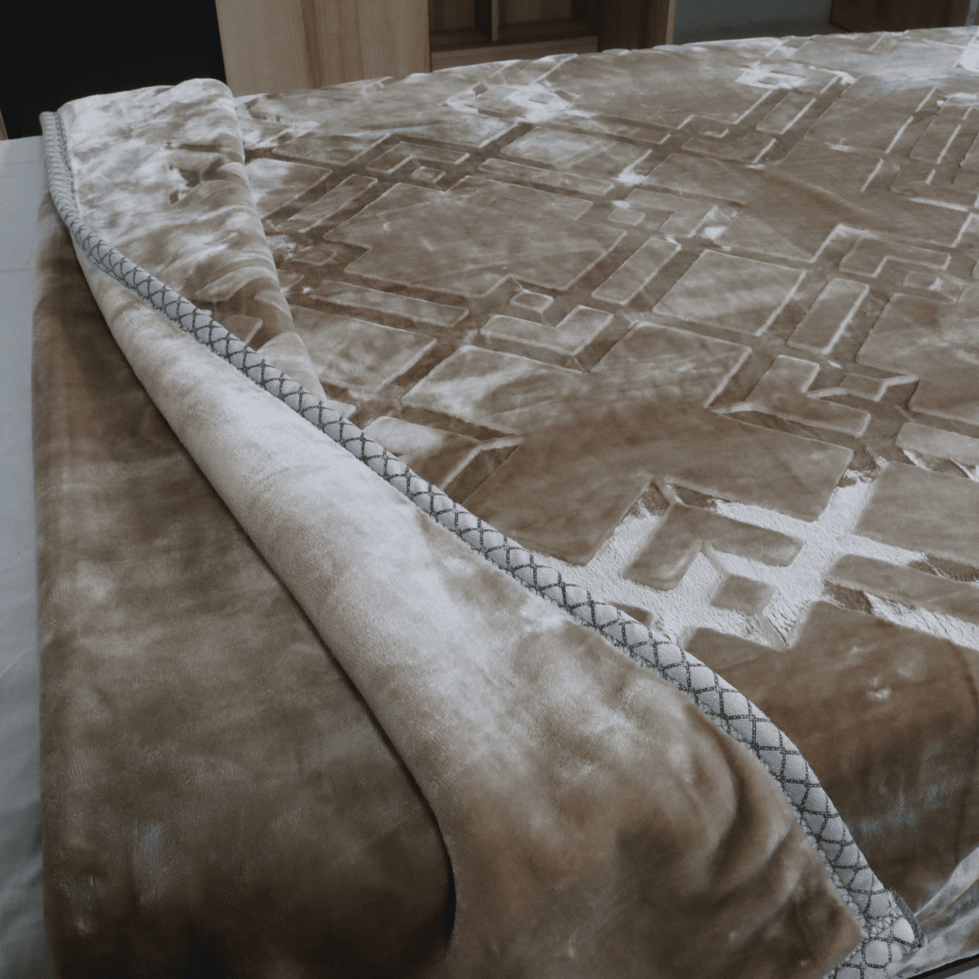 Buy Super Sonic Cloudy Single Blanket Fawn PlushMink Online Store