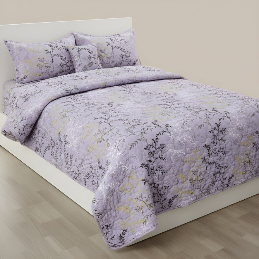 Comfora 5 Pcs Bed in a Bag-Mauve