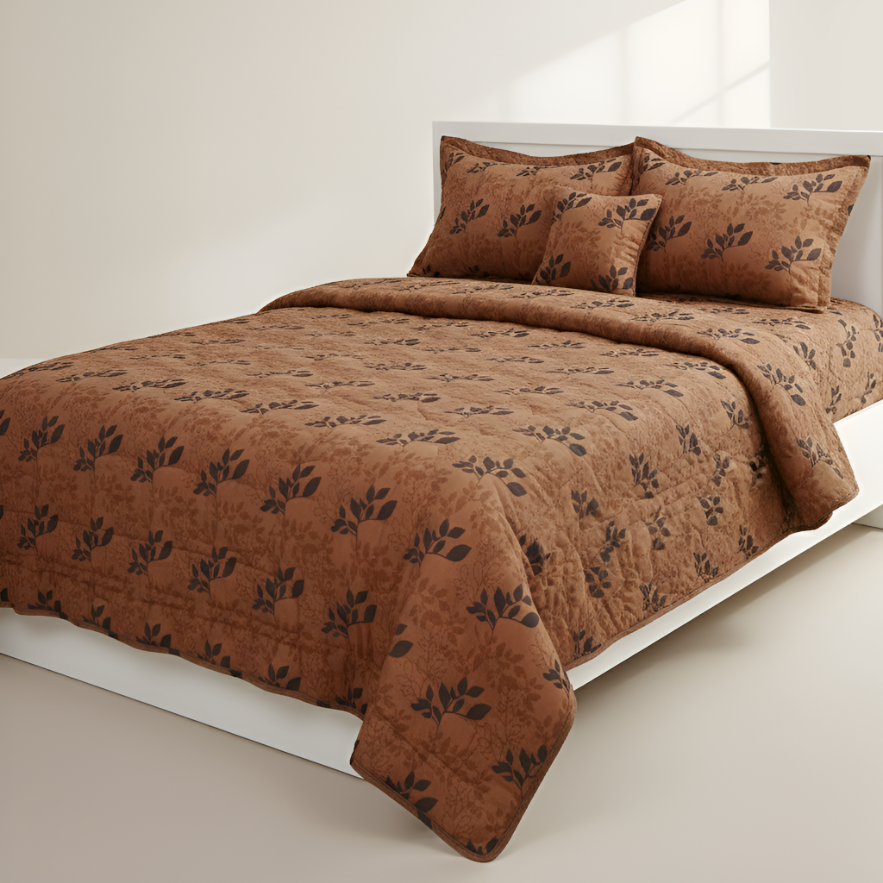 Comfora 5 Pcs Bed in a Bag - Ochre