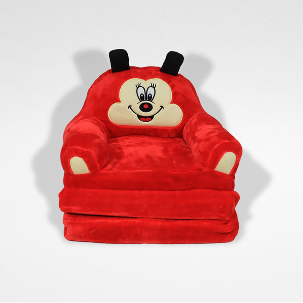 Character Folding Sofa For Baby-Red