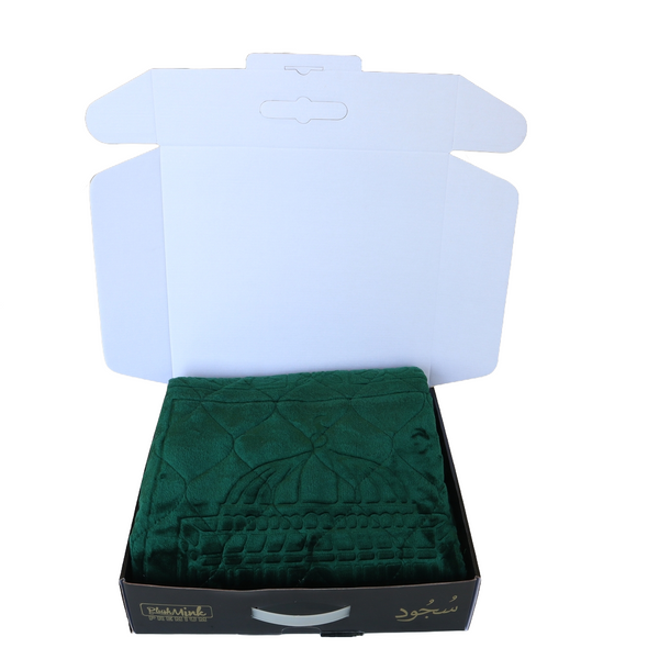 Sujood Prayer Mat Gift Box-Emerald