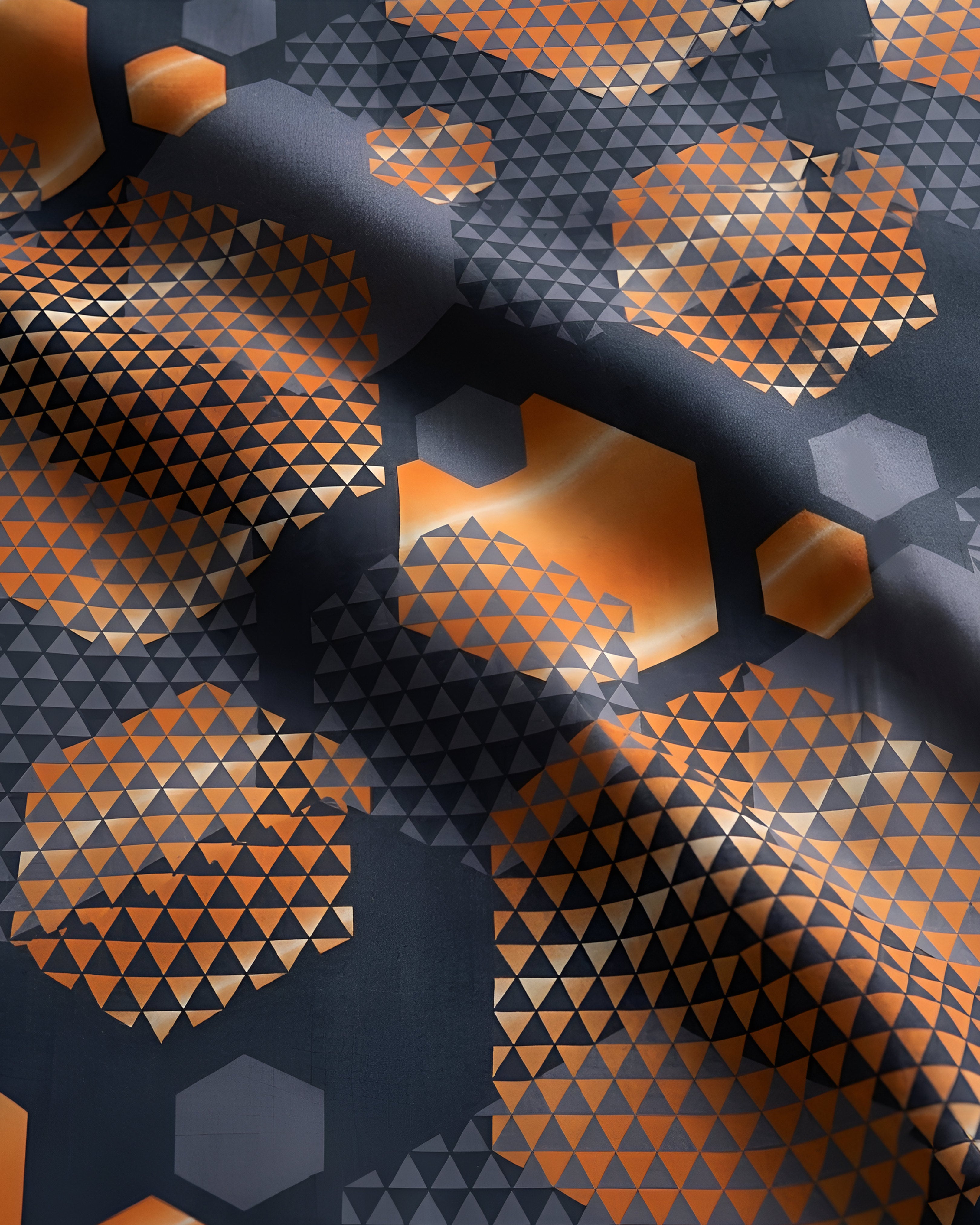Fantasy Fitted Bed Sheet- Carbon Comb