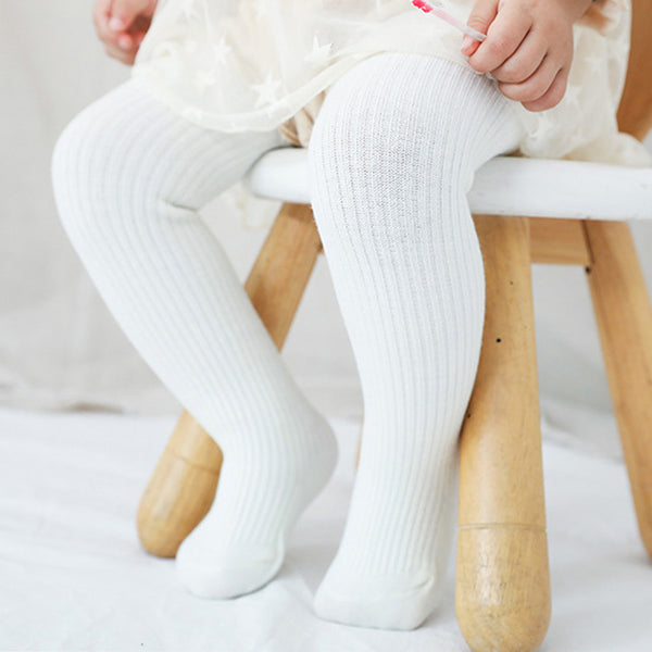Winter Leggings for Baby- White