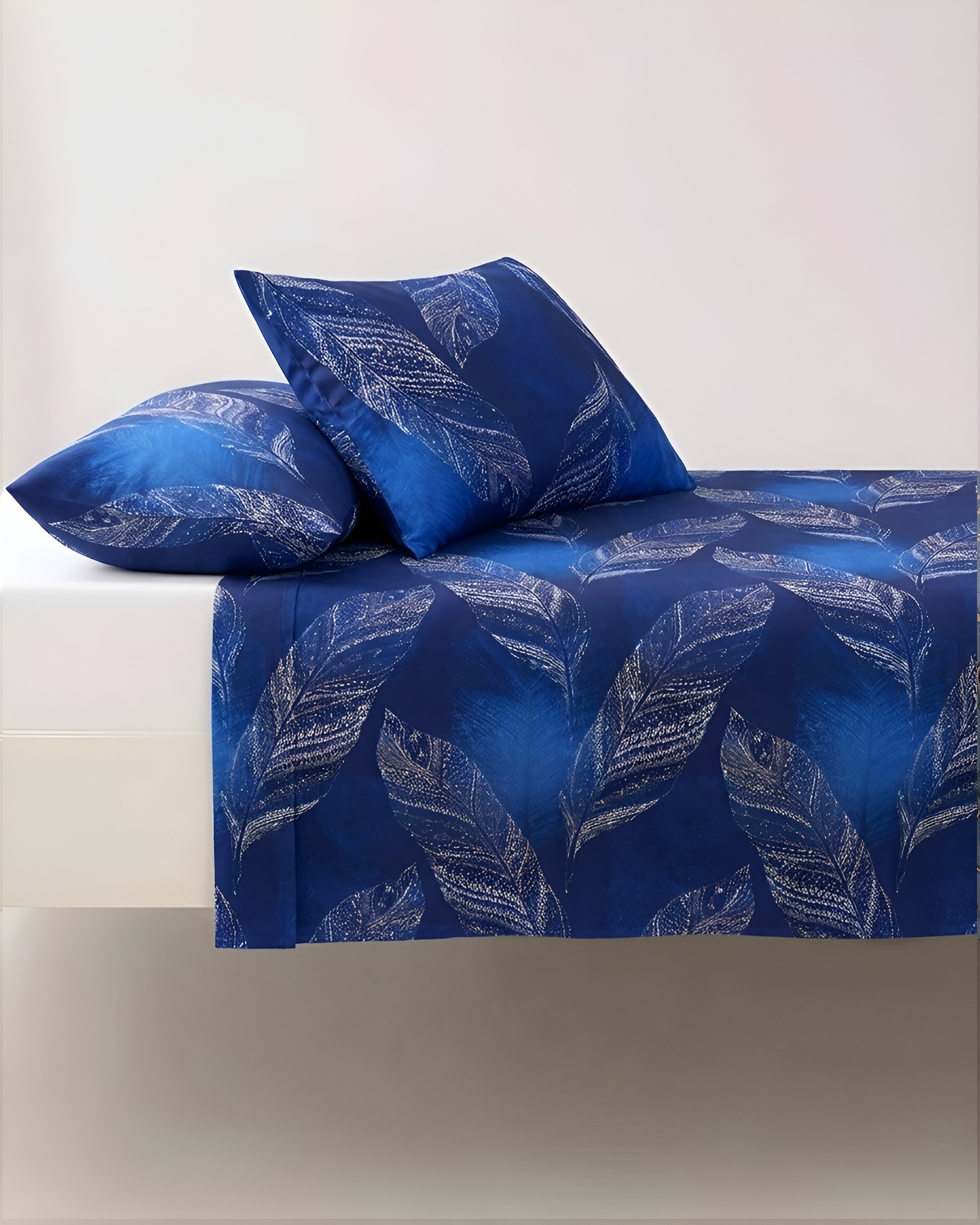 Bed Sheet Fantasy King Bed- Peacock