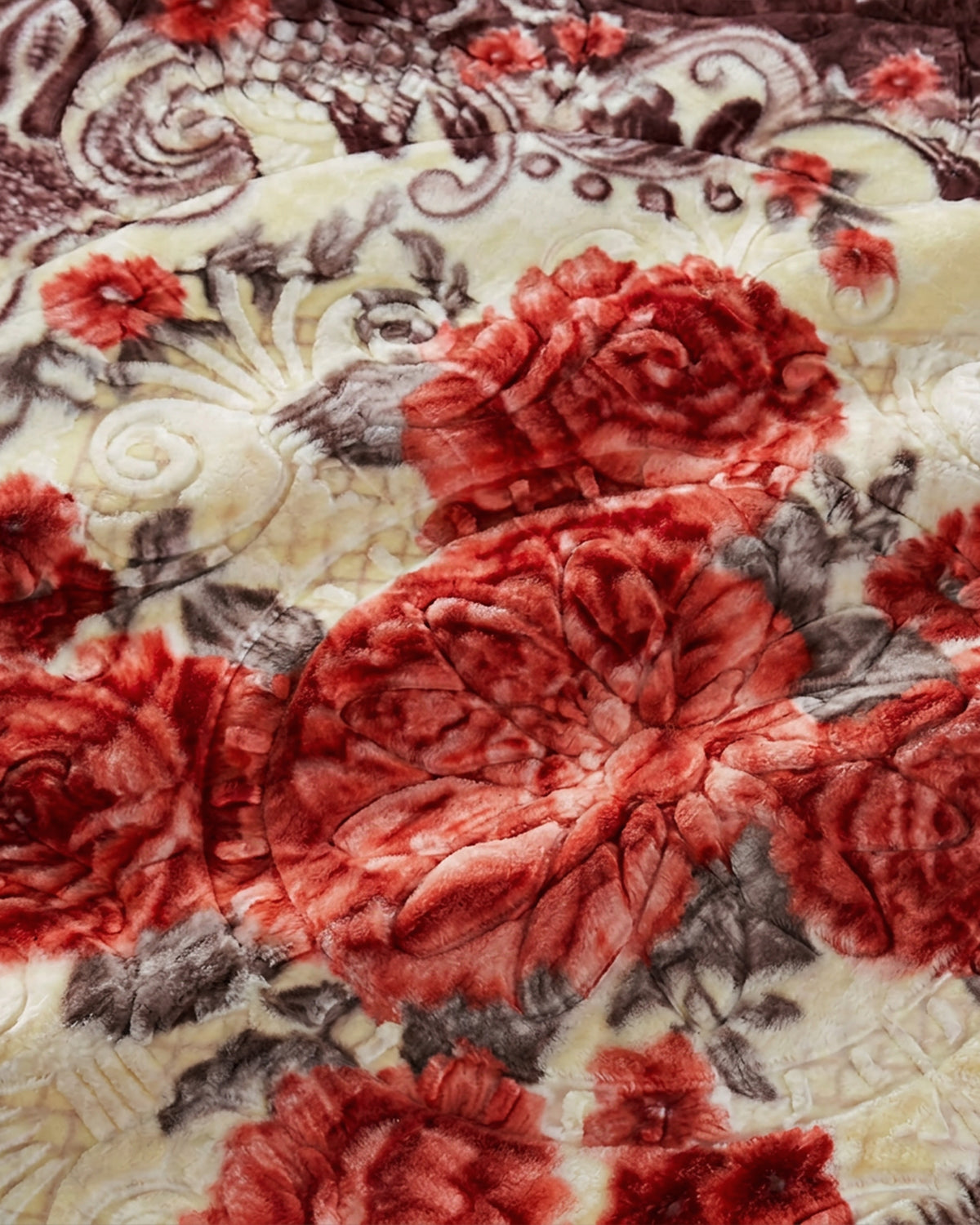 Super Duper 4 KG 2-Ply Double Bed Blanket - Merlot