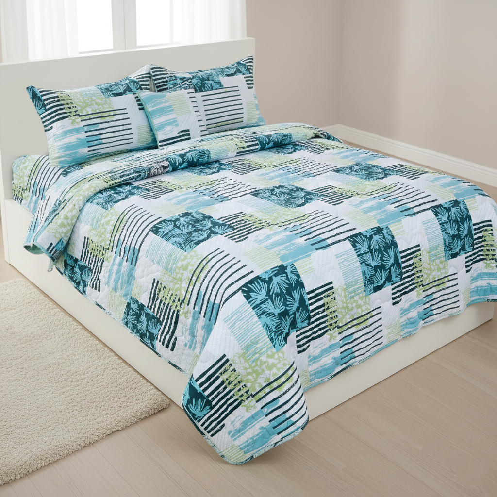 Comfora 5 Pcs Bed in a Bag-Wave