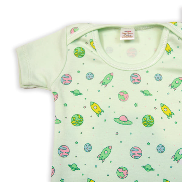Baby Romper-Mint - Baby Boo