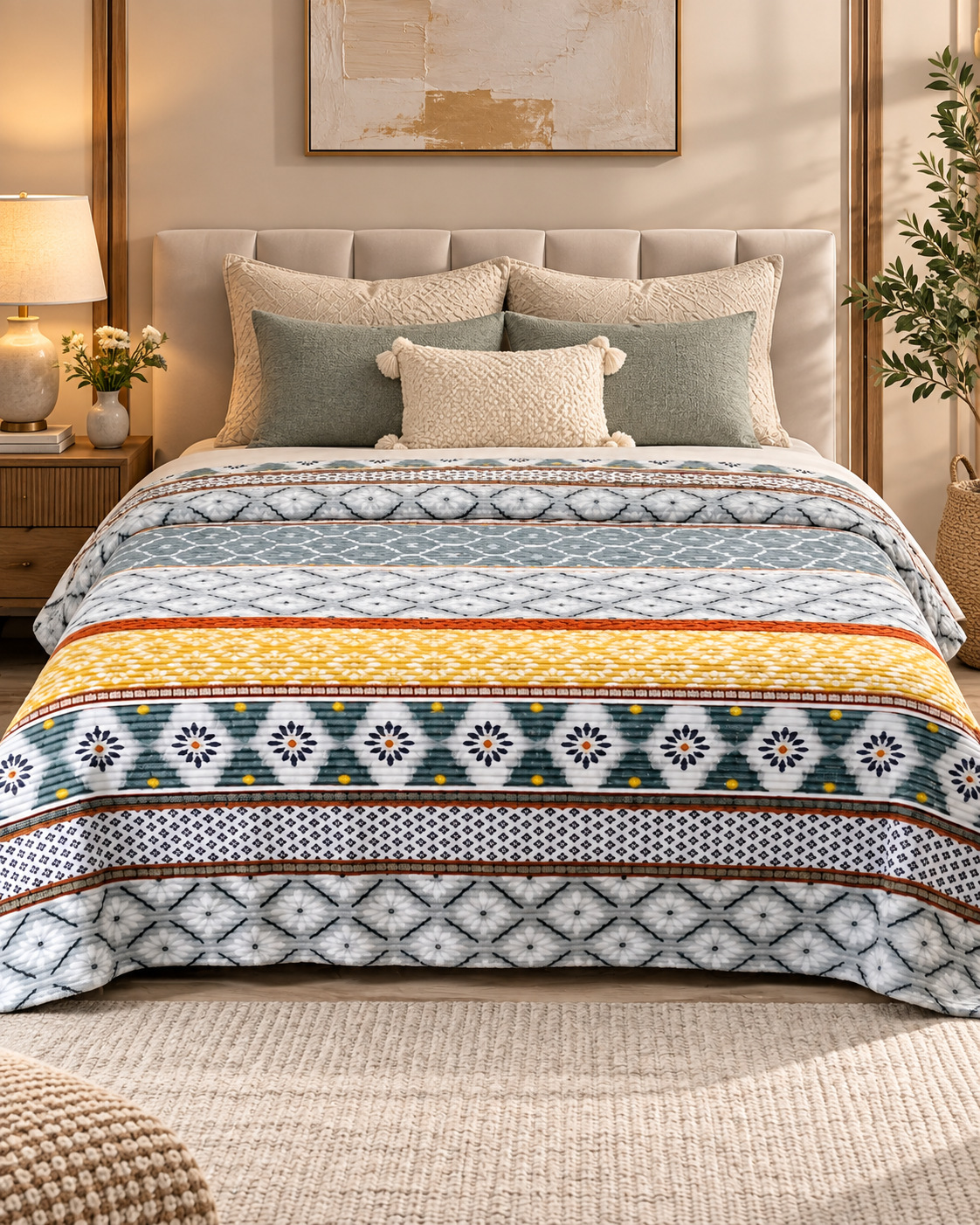 Nova Ribbed Blanket Pakistan | Single & King Size