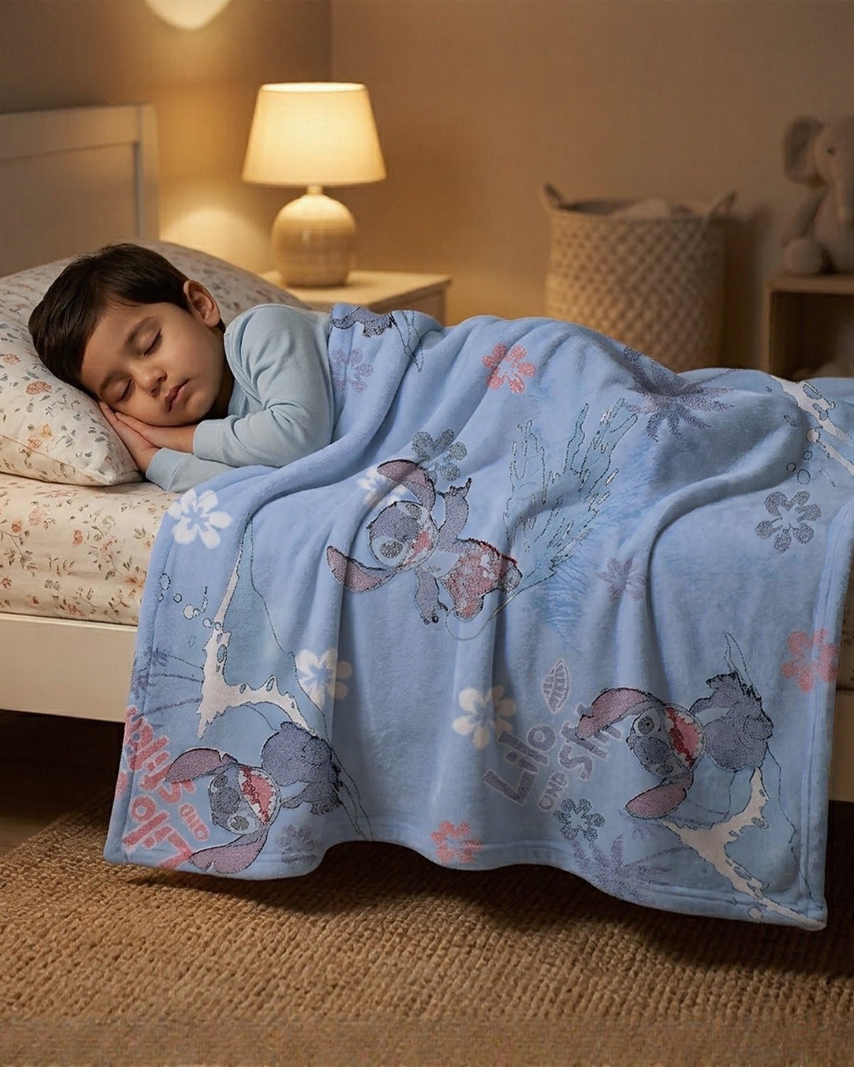 Lumina glow In The Darak Ac Blanket for kids -plushmink
