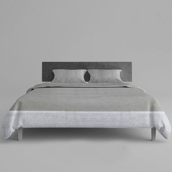 Fantasy Cotton Series King Bed Sheet - Candy Grey