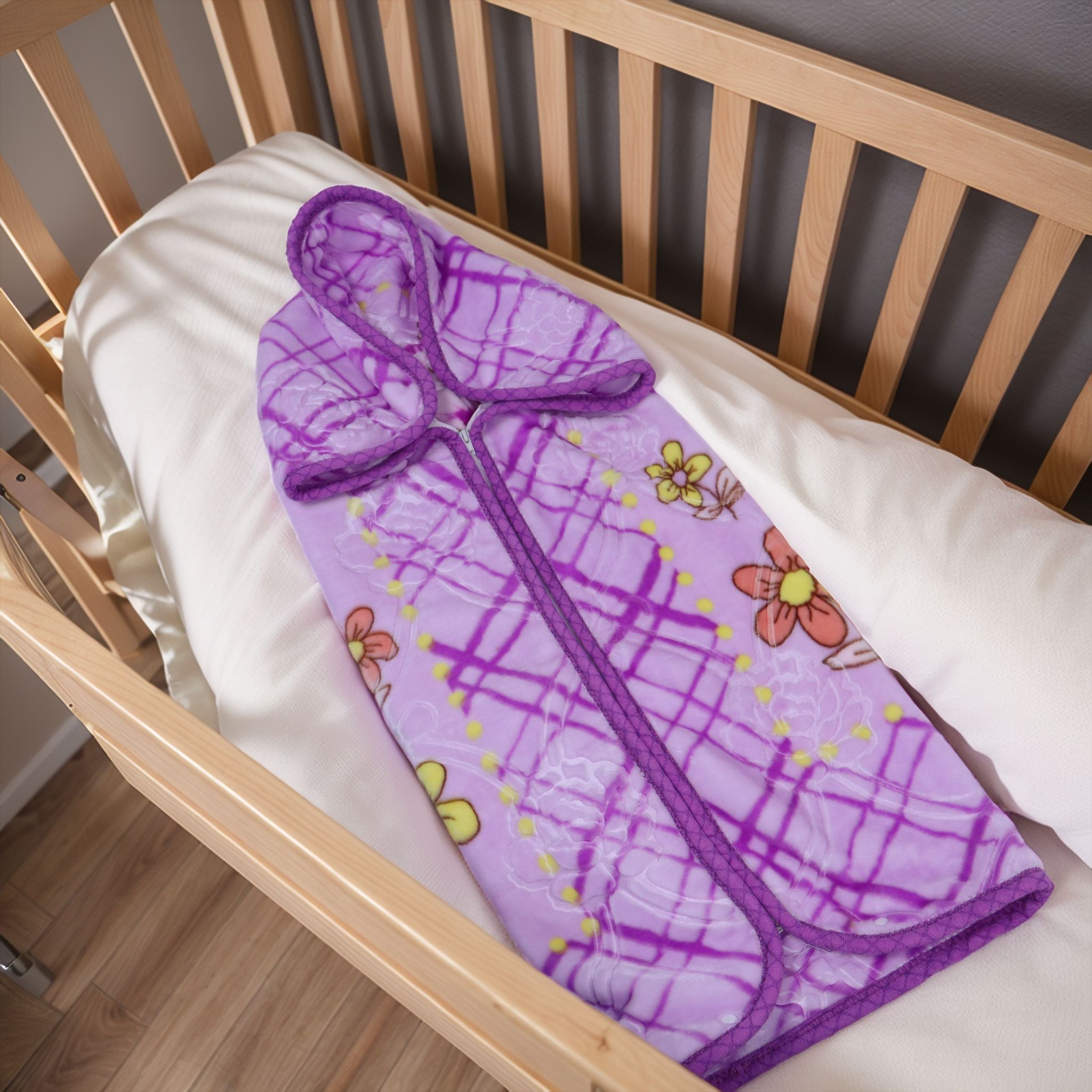 Tiny Tots Zipper Cloud Baby Blanket - Fiona
