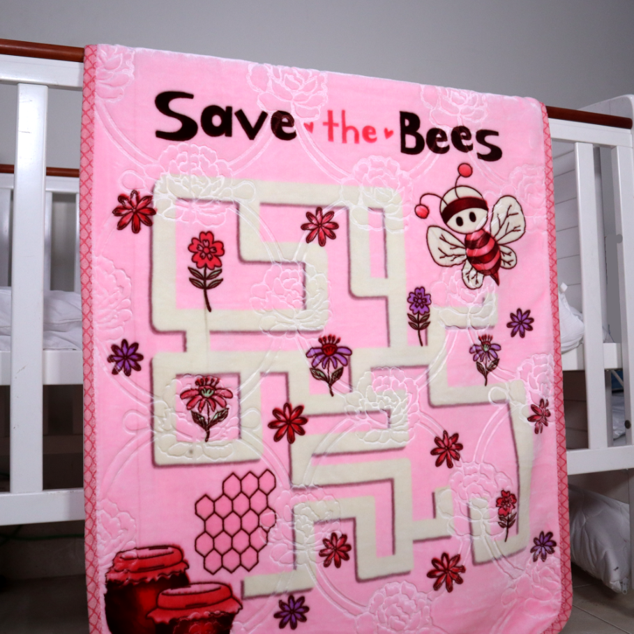 Tiny Tots Cot Baby Blanket- Pinkyhive