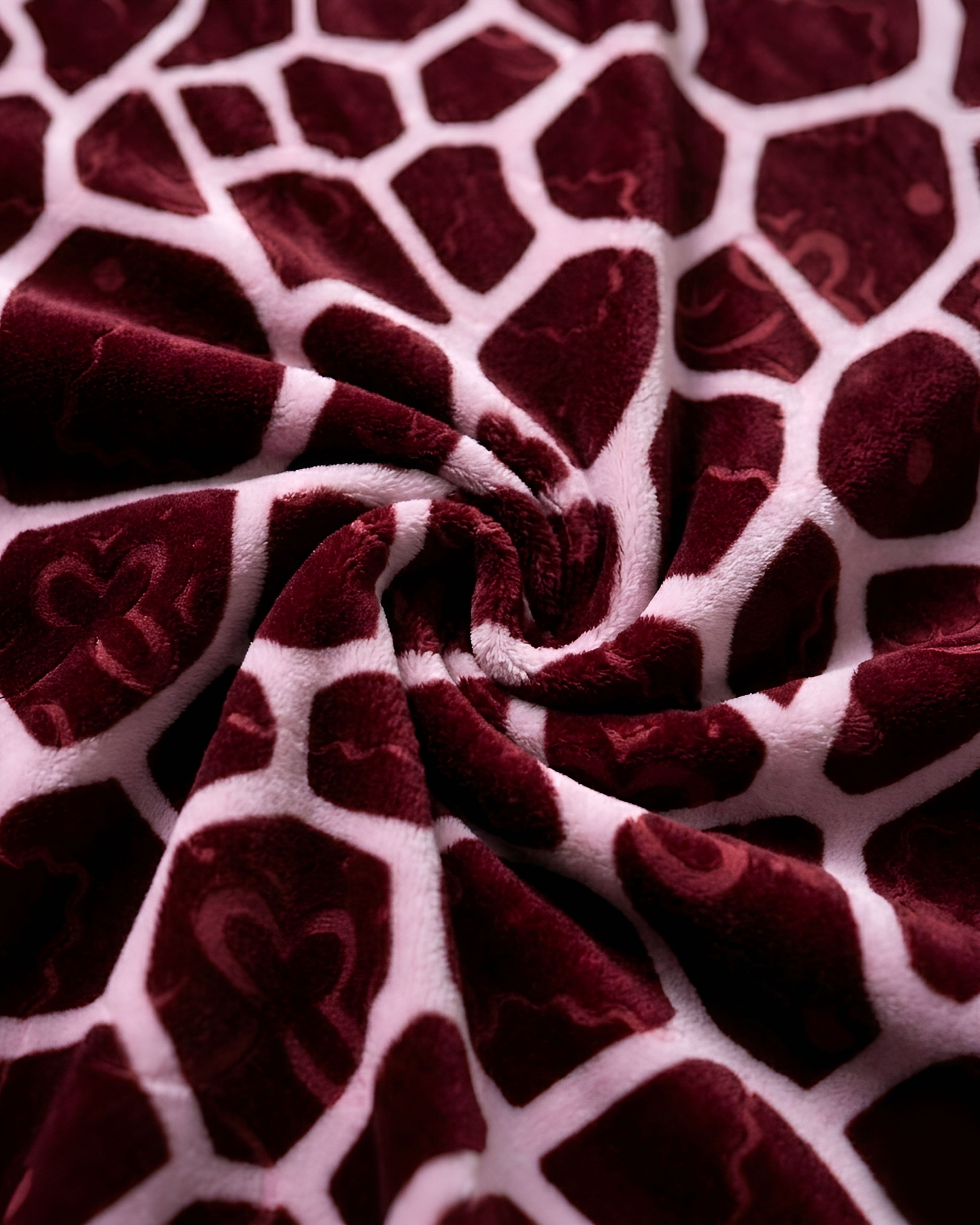 Wonder Flannel AC Blanket - Ruby