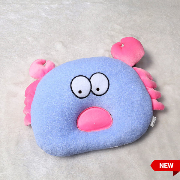Baby Head Shaper Pillow- Blue Crab