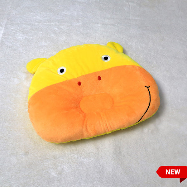 Baby Head Shaper Pillow-Yellow Cow